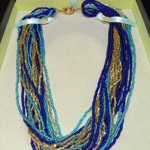 Ross Simon’s Elegant Multicolor Beaded Necklace ❤️ New in Box